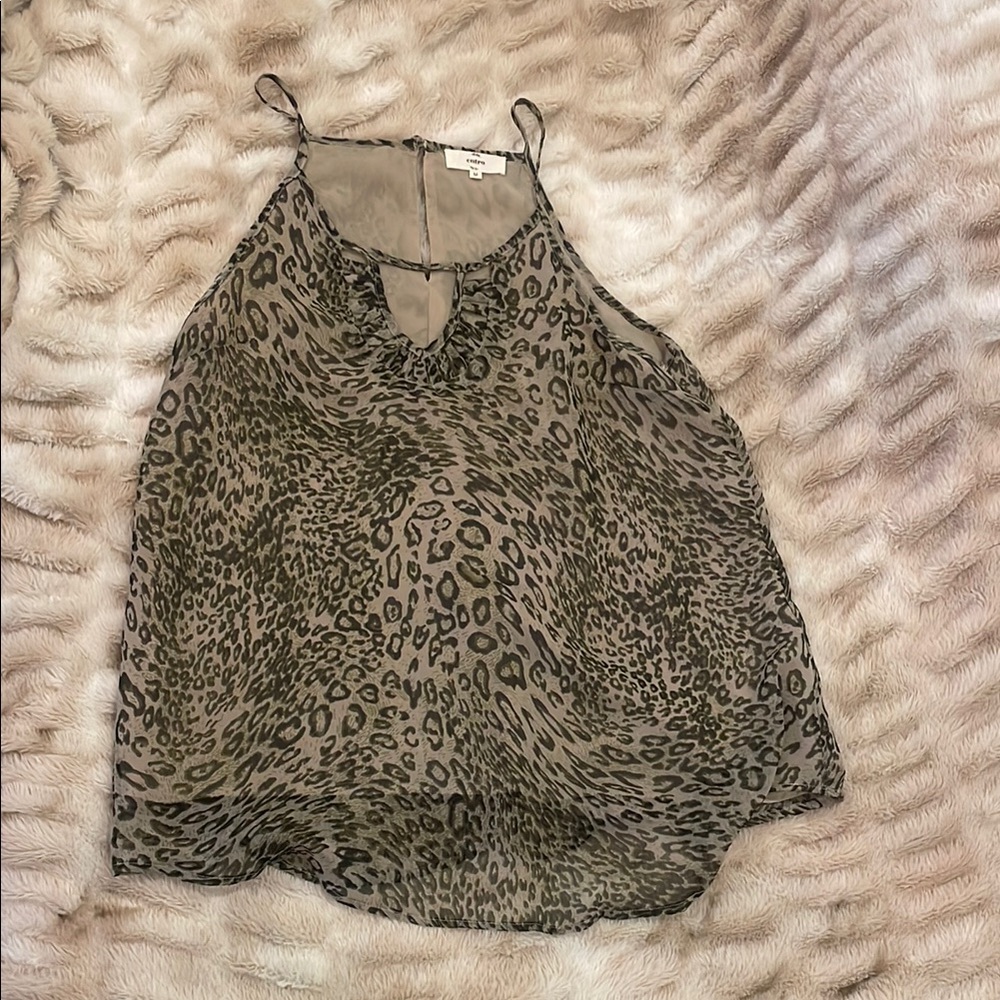 Leopard Print Women's Top